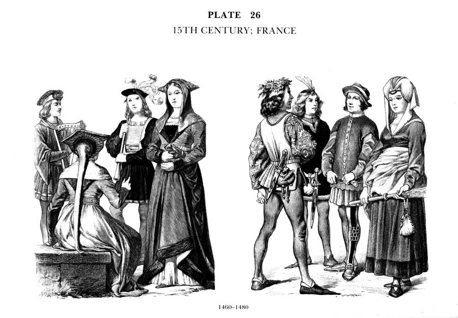 Planche 26a XVe sSiecle - France - 15Th Century - France.jpg